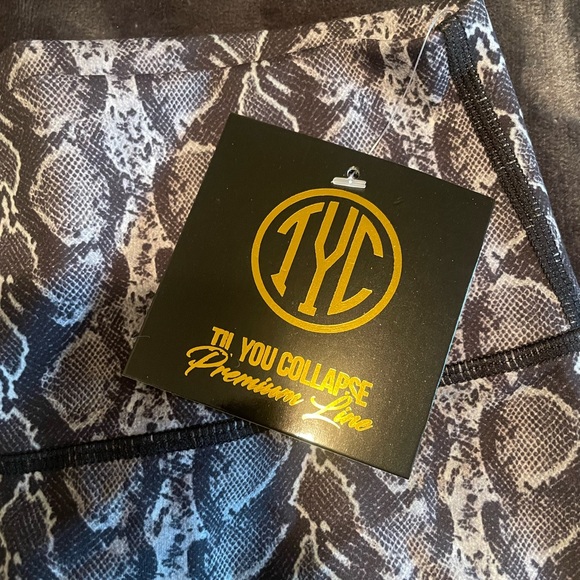 Til You Collapse Womens Leggings - Picture 7 of 8